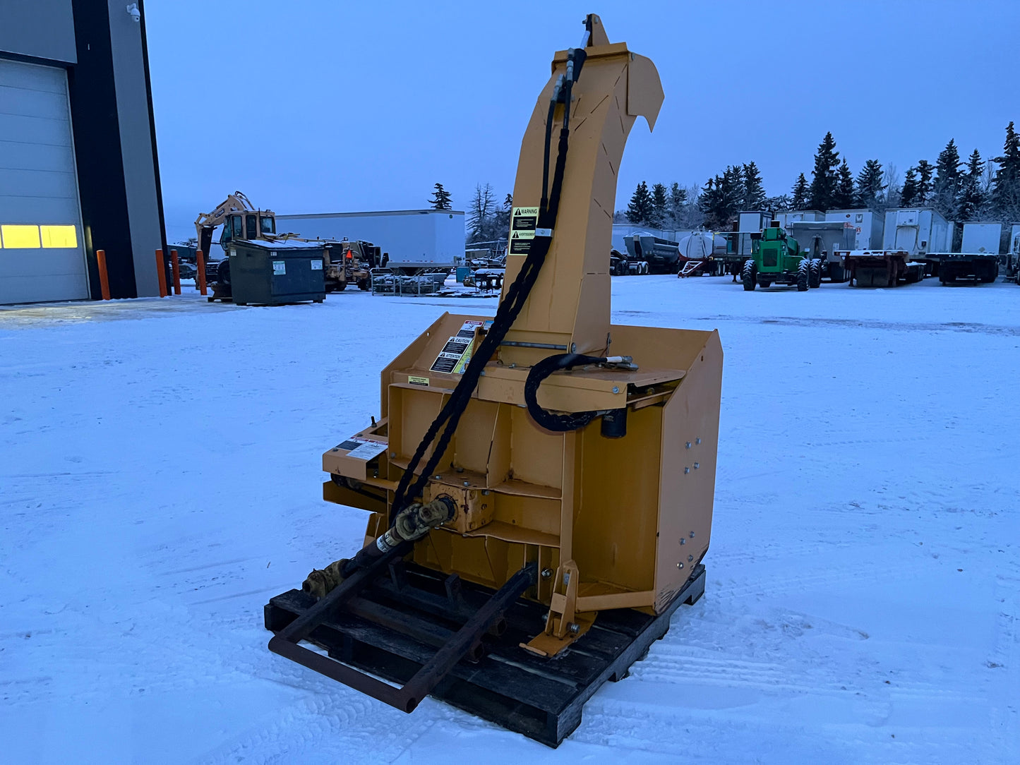 Trackless Vehicle Snowblower, Model B3 – Width 51 IN