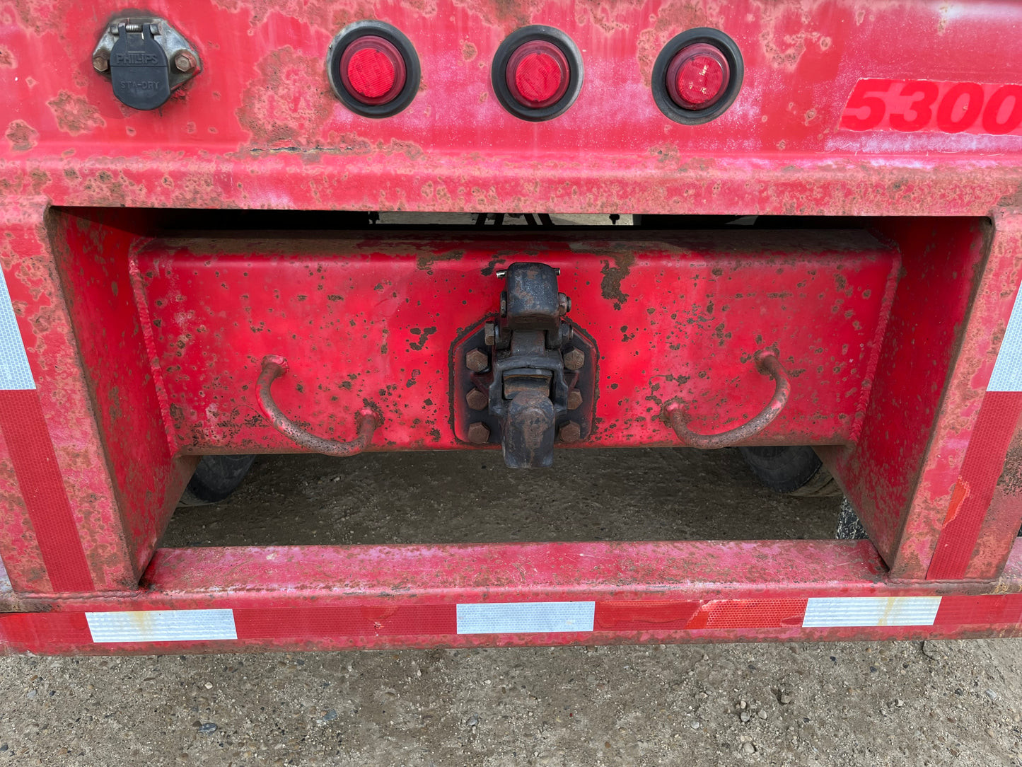 2006 Lode King Tri/A 53 FT Curtain Side Flat Deck Trailer