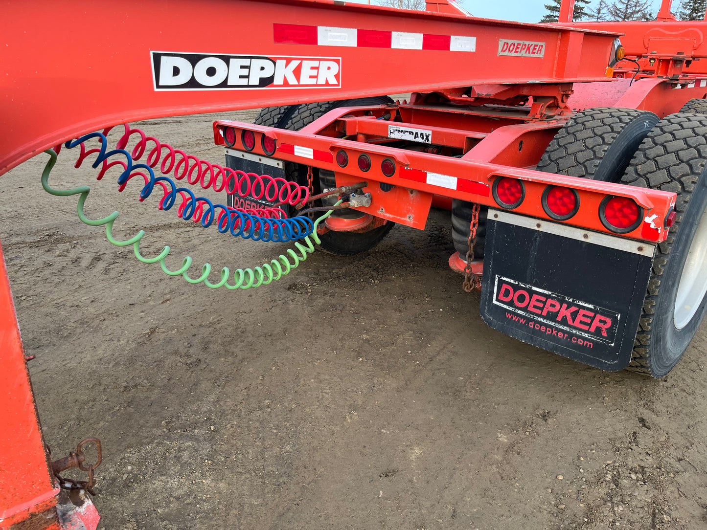 2016 Doepker Super B Log Trailer