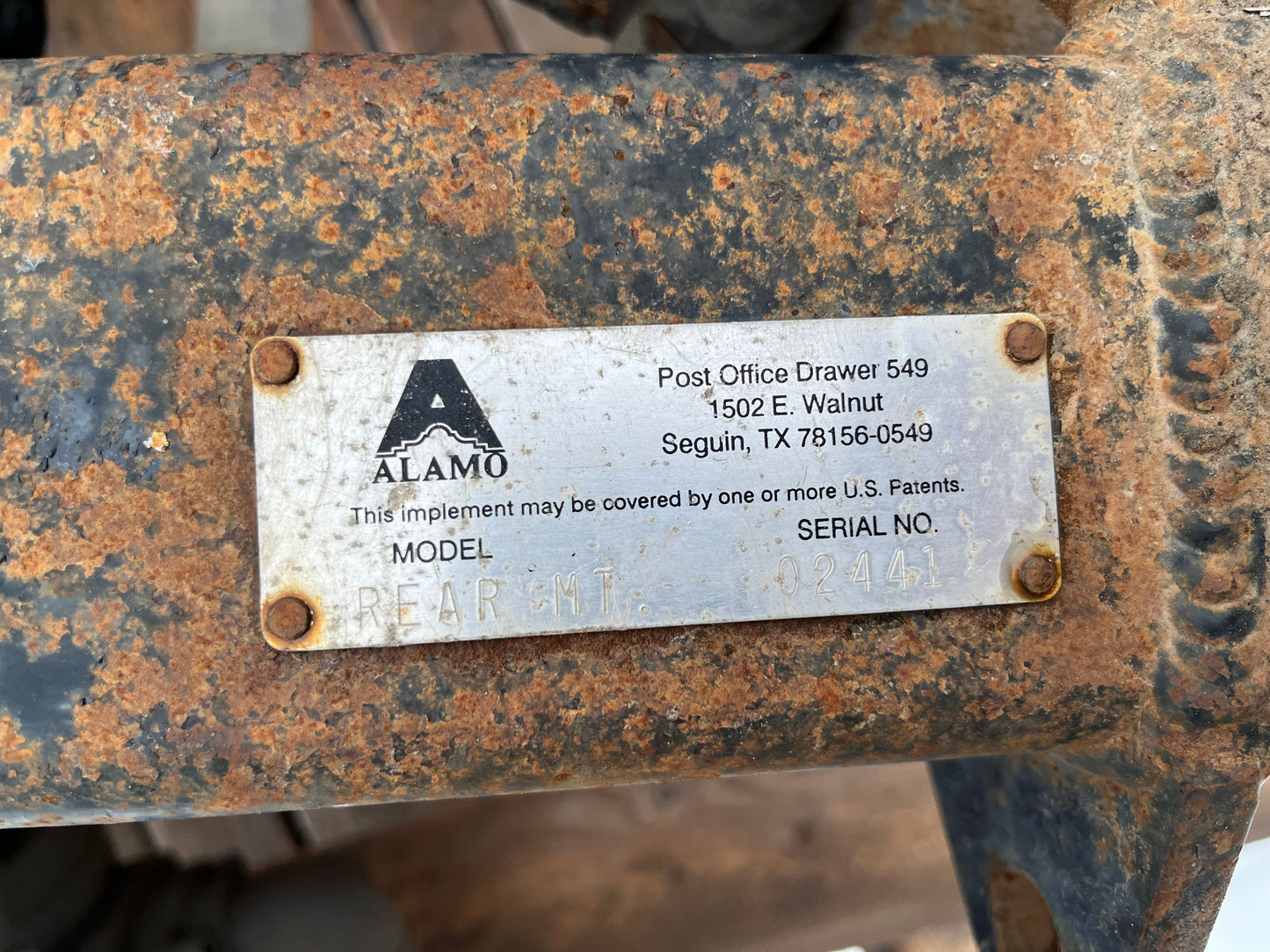 Alamo Rear Mount Boom Mower
