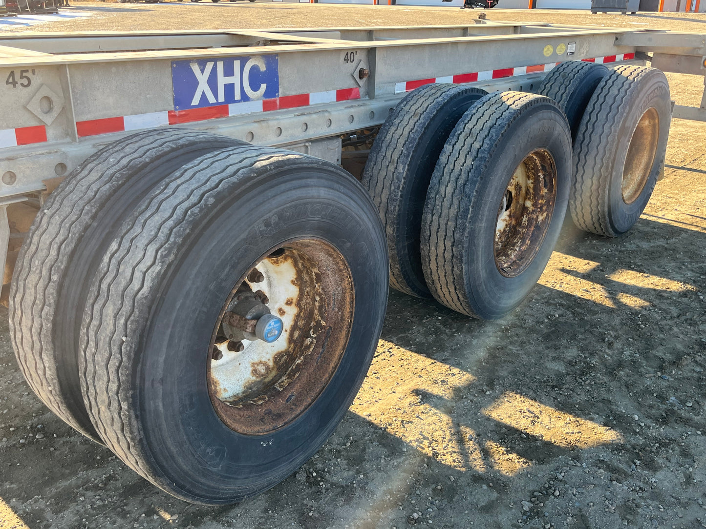 2008 Di Mond 53 FT Galvanized Container Chassis (Extendable)