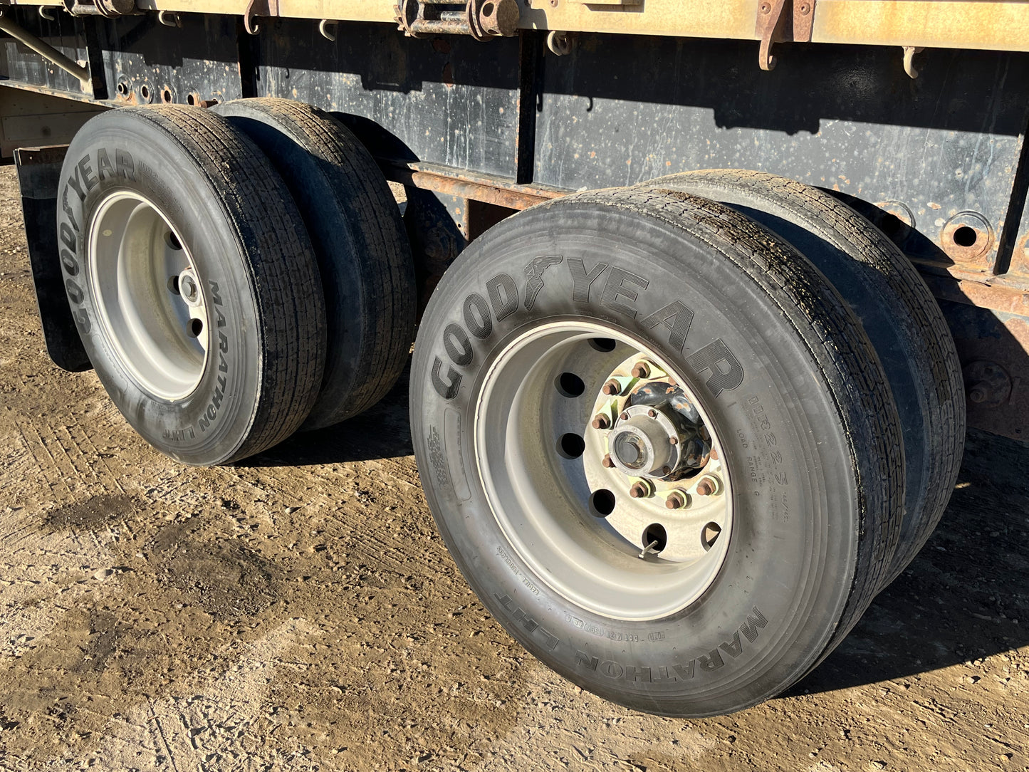 2014 Lode King 53 Ft TA Aluminum Combo Flat Deck