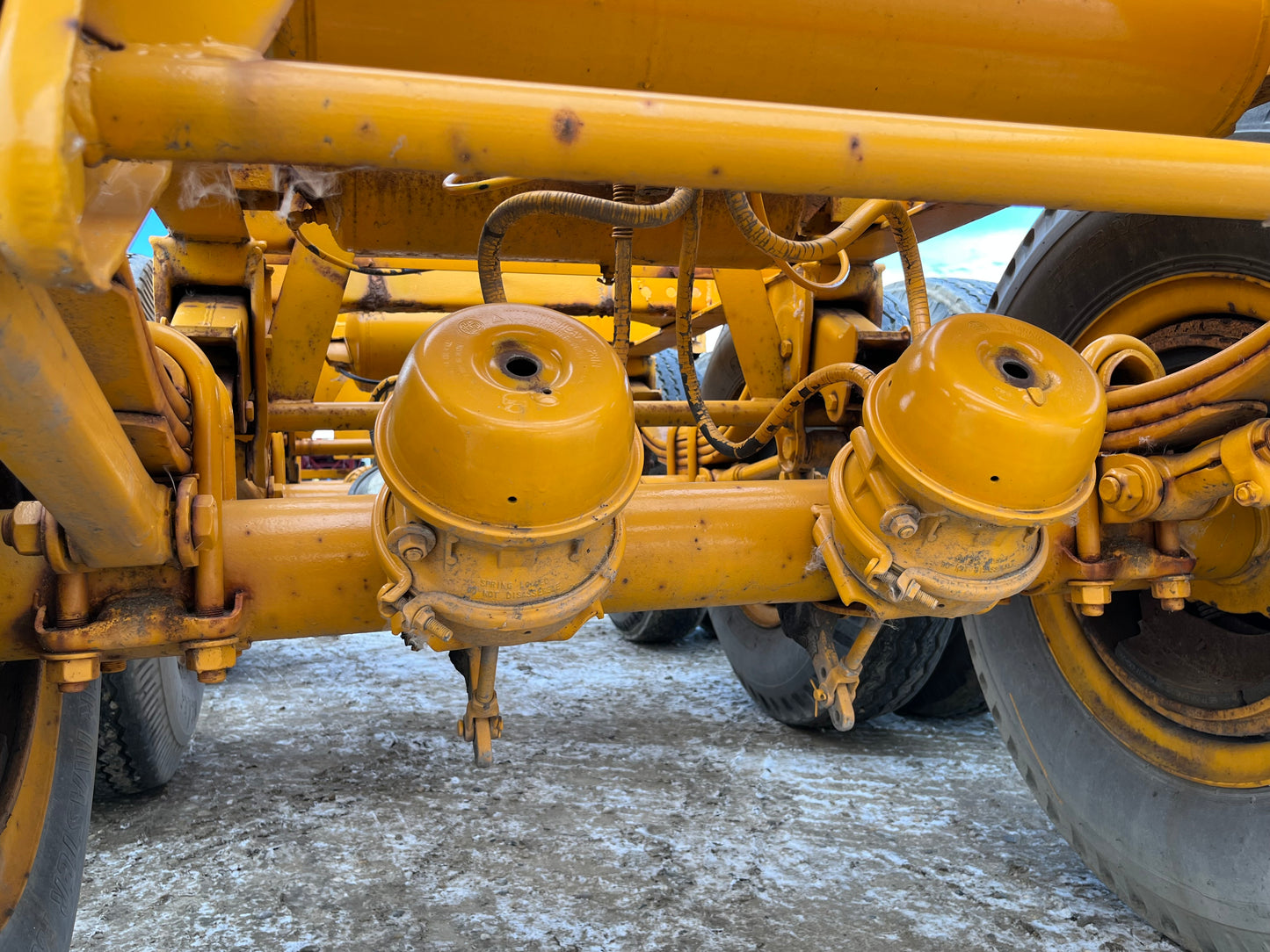 1974 Indy Mfg Container Chassis Trailer