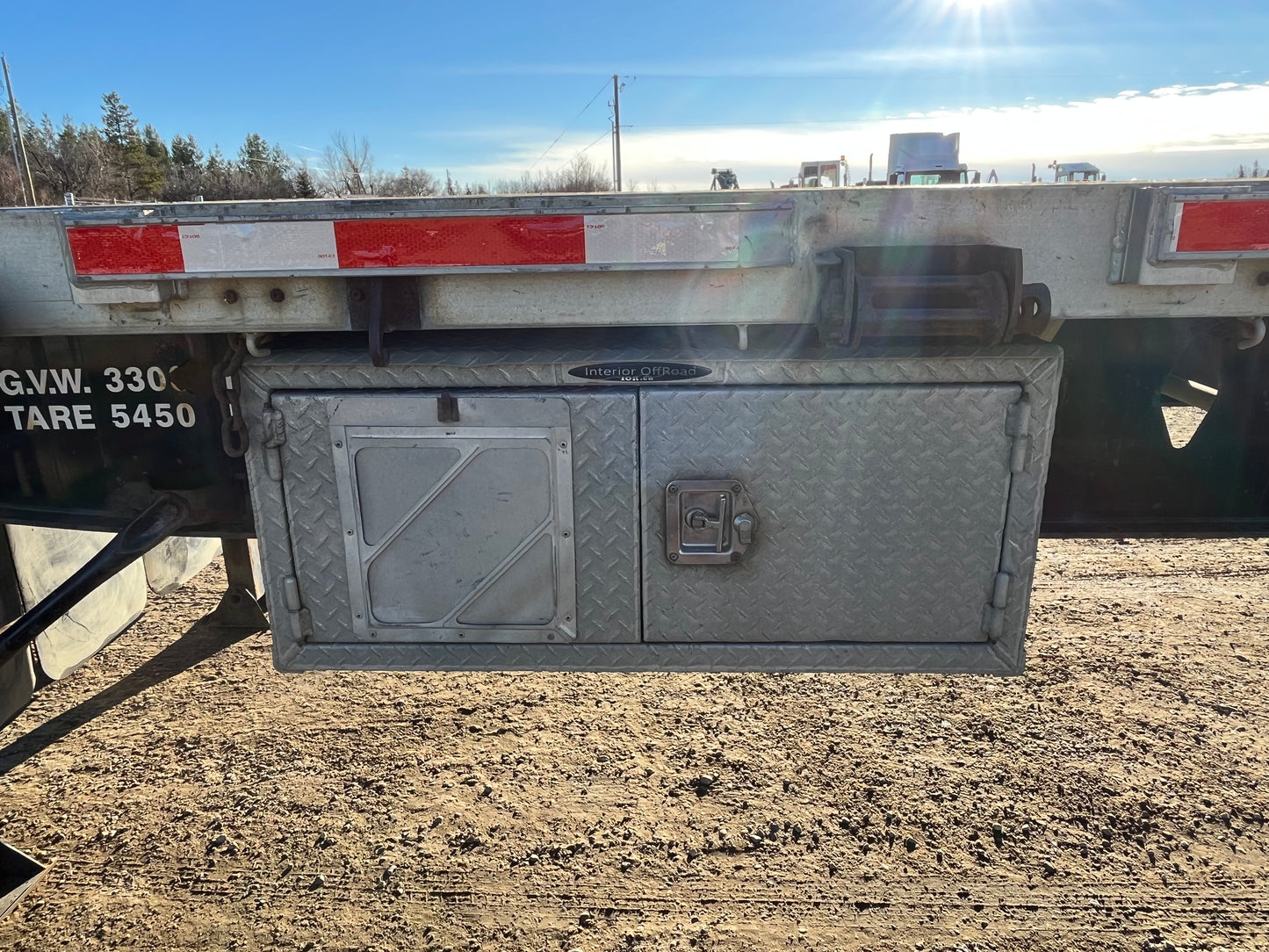 2014 Lode King 53 Ft TA Aluminum Combo Flat Deck