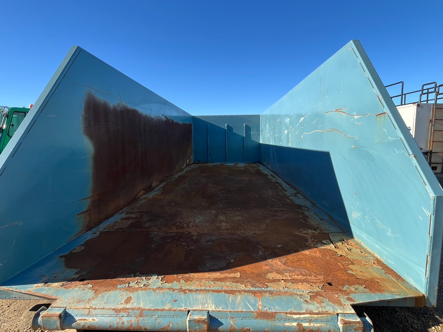 High Side Shale Bin 40 Ft Long