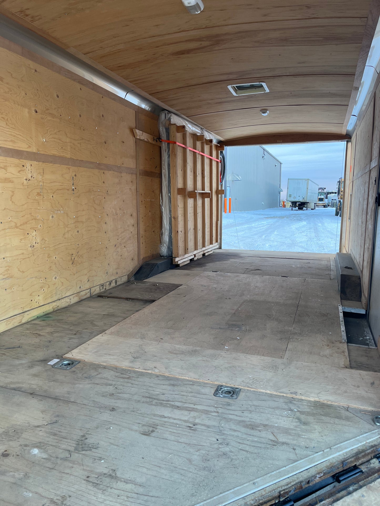 2013 Forest River T/A Enclosed Sled Trailer 24 FT