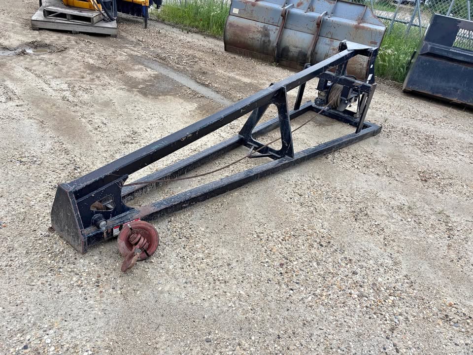 JLG Hydraulic Winch Boom Attachment