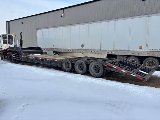 Lowboy Trailer 9 wide Needs Welding
